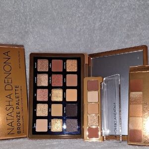 New Natasha Denona Bronze And Mini Bronze Palette Duo